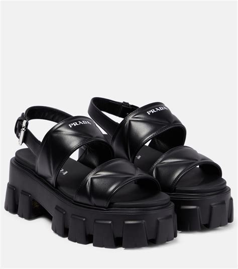 prada sandal blogger|Prada ladies sandals.